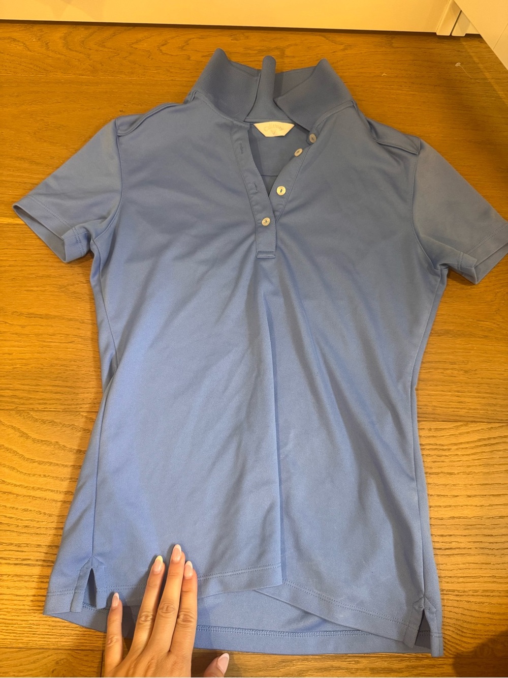 Callaway Blue Short Sleeve Polo